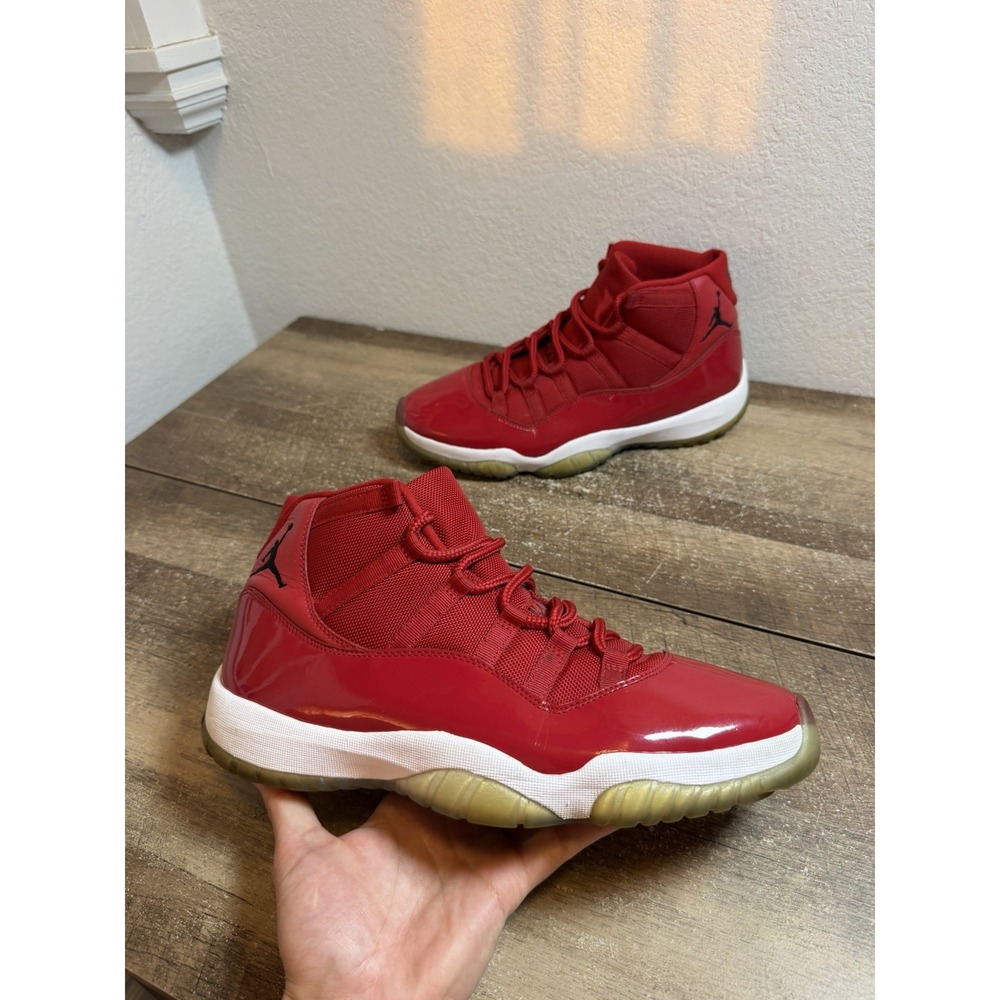 Nike Air Jordan 11 Retro 'Win Like '96' 378037-623 Men's Size 12 Shoes Sneakers
